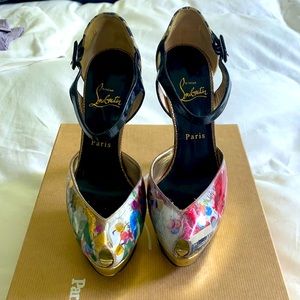 Christian Louboutin TRASH 150 Specchino Calf 37.5